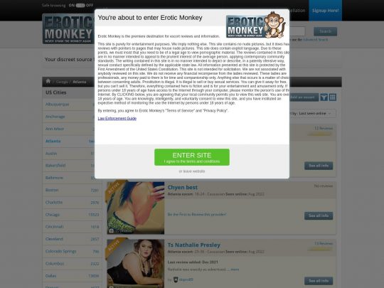 Eroticmonkey Atlanta