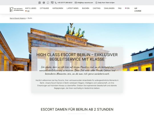 Kay Escorts Berlin